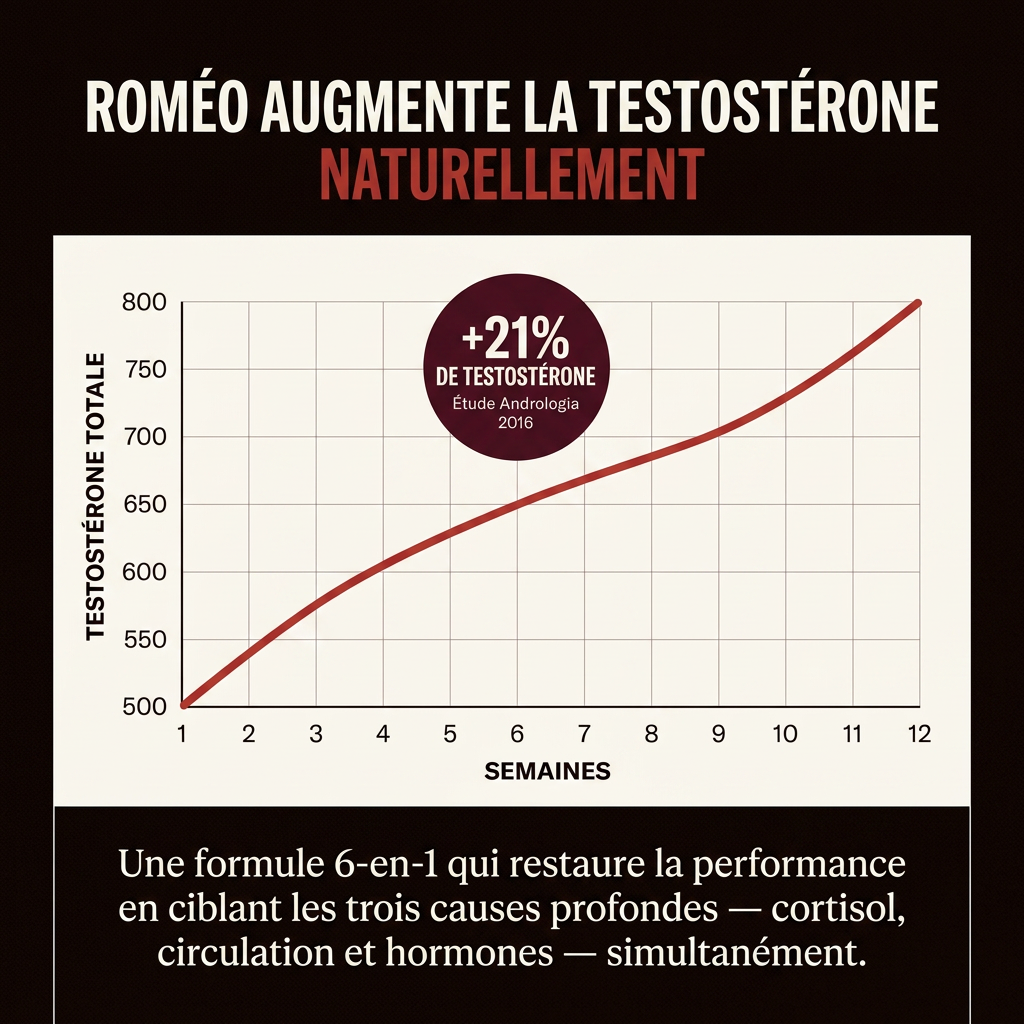 Roméo Performance Gummies 6 en 1